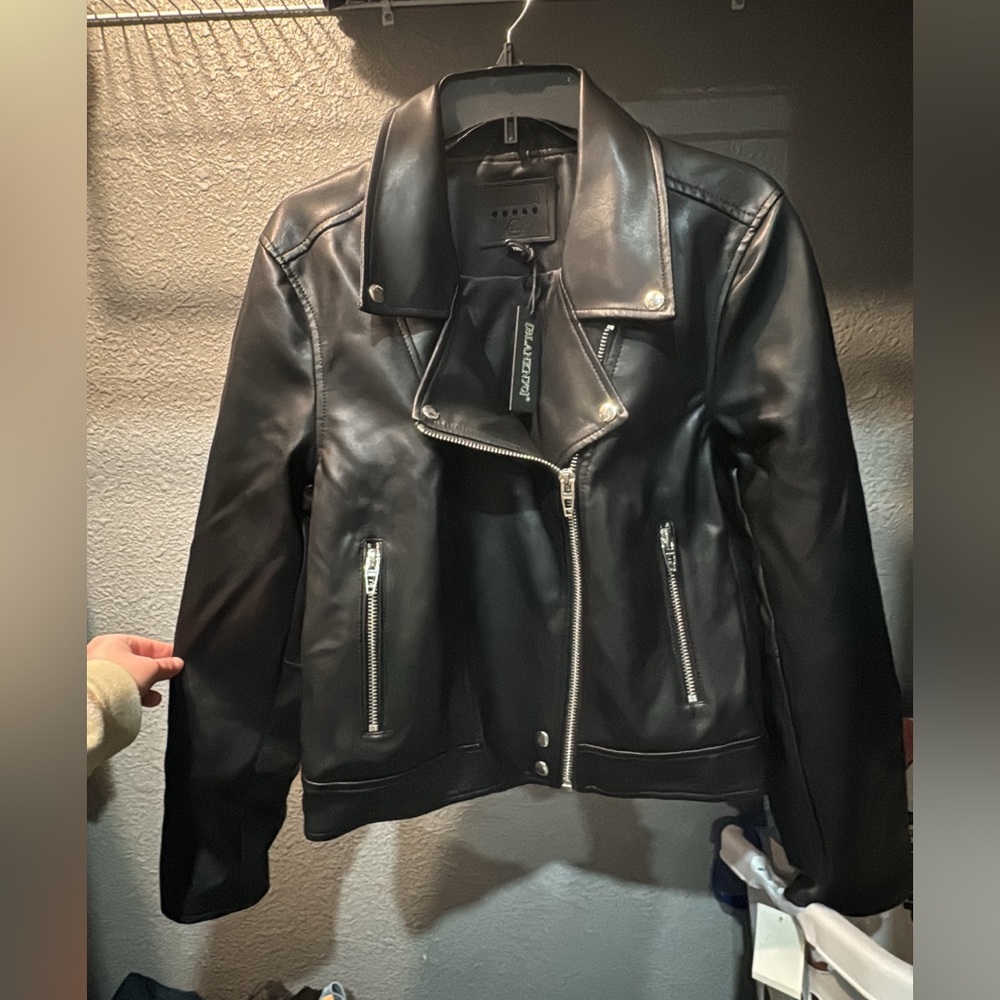 Blank NYC Black Leather Jacket